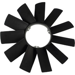 A-Premium Engine Radiator Cooling Fan Blade Compatible with BMW E34 530i/540i 1994-1995, E39 540i, E32 740i/740iL/750iL, E38 740i/740iL, E31 840Ci/850Ci/850CSi/850i, Front Side, Replace# 11521712110