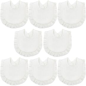 Baby Bibs Muslin Bibs Baby Drooling Bibs for Girls Baby Drool Bibs Feeding Bibs Soft Absorbent Bibs for Baby Boy Girl