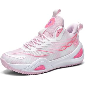 Womens Mens Basketball Shoes Breathable Non Slip Fashion Sneakers Comfortable Unisex-Adult Outdoor Sport Shoe