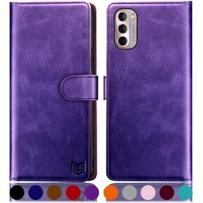 SUANPOT for Motorola Moto G 5G 2022 Wallet case 【RFID Blocking】 Credit Card Holder, Flip Folio Book PU Leather Phone case Shockproof Cover Women Men for Moto G 5G Phone case (Black)