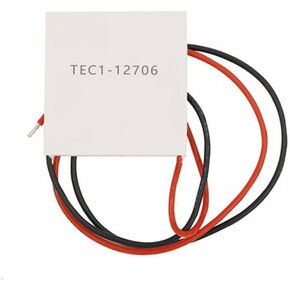 Semiconductor Refrigeration Tablets TEC1-12705 12V 5A Heatsink Thermoelectric Cooler Cooling Peltier Plate Module 30x30MM