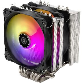 SilverStone Technology Hydrogon D120 ARGB Dual Tower CPU Cooler, HYD120-ARGB, Now with LGA1700 Support
