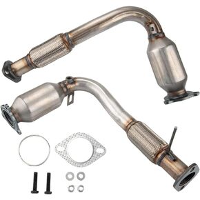 KAX Front Catalytic Converter For 2010-2014 Front Equinox 2.4L; Front Terrain 2.4L,2012-2015 Front Captiva Sport 2.4L, 644015 Stainless Steel High Performance 1pcs (EPA Compliant)