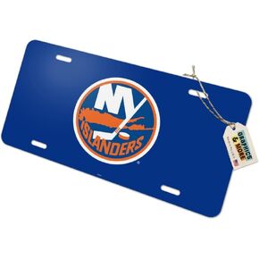 GRAPHICS & MORE New York Islanders Logo Novelty Metal Vanity Tag License Plate