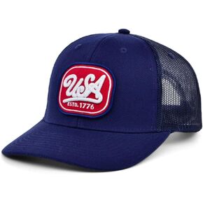 Local Crowns Americana Trucker Adjustable Snapback Cap