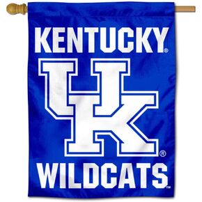 Kentucky UK Wildcats New Logo Double Sided House Flag