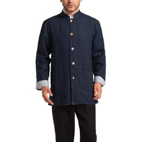 Men's Reversible Mao Suit Style Jacket