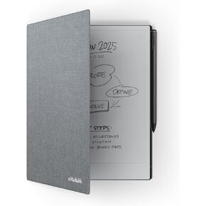 reMarkable Book Folio Official reMarkable 2 Case | Slim, Premium Leather Case in Sepia Brown | Stylish Protection for Your reMarkable 2 Tablet