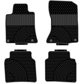 Fits 2018-2023 Nissan Kicks Floor Mats Front & 2nd Row Seat Liner Set 3D Custom Fit All-Weather Full Set Liners, Black