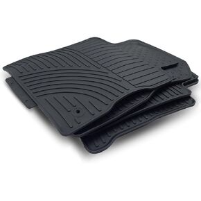 Fits 2018-2023 Nissan Kicks Floor Mats Front & 2nd Row Seat Liner Set 3D Custom Fit All-Weather Full Set Liners, Black in Saudi Arabia