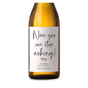 Set of 3 Pregnancy Reveal Wine Label for Freinds and Sister, Pairs Well With Becoming an Aunty, Mom to Be, I’m Pregnant Announcement