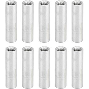Jeanoko 10Pcs M4*0.7mm Standoff Aluminum Alloy Threaded Pillar Round Female Thread Pillar Connecting Column Spacer for Quadcopter DIY Model(Length 22mm)
