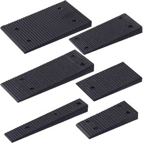 6 Sizes Composite Shims Leveling Wedges Plastic Shims Extreme Load Support for Furniture Door Table Leveler Window Toilet Shims