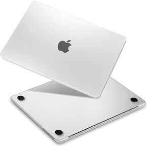 for MacBook Air 13.6 inch M3/M2 Case 2024 2023 2022 Released Model A3113/A2681, Ultra Thin Laptop Hard Shell Case with Keyboard Cover & Trackpad Protector & Webcam Cover, Space Grey