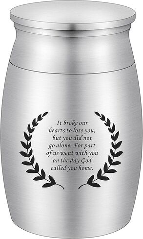 3 Inches Small Keepsake Urn for Human Ashes Aluminum Mini Cremation Urns Memorial Ashes Urn Miniature Burial Funeral Urns for Sharing Ashes Mini Keepsake Urn in Saudi Arabia