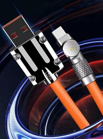 Portable Charger Cable 120W Fast Charger USB C Cable, Quick Charge Type C Charger in Saudi Arabia