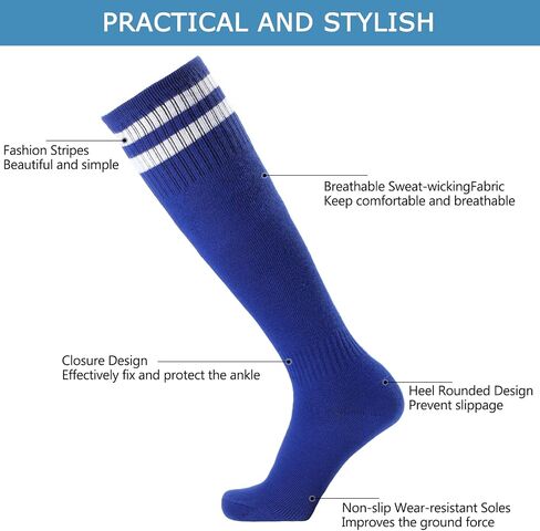 Funtery 4 Set Soccer Shin Guards Gift for Youth Kids Toddle Soccer Socks Protective Soccer Shin Pads for Boys Girls 3-6, 7-13 Years Teens Children, 4 Color in Saudi Arabia