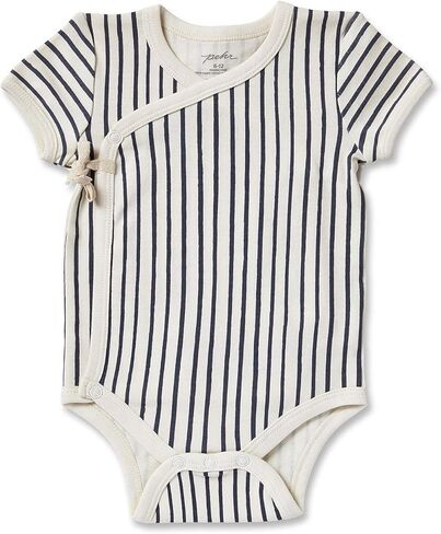 Pehr Stripes Away Short Sleeve Kimono One-Piece Ink, 3-6 Months Multicolor in Saudi Arabia