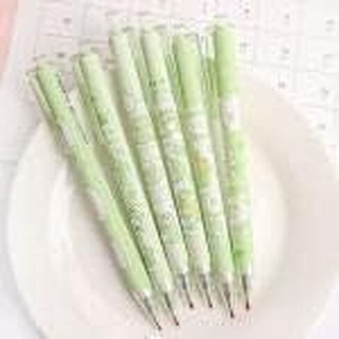6 PCS Cute Pens Black Gel Ink Pens,Green Frog Gel Pens Cute Cartoon Animal Pen,Retractable Pens Ballpoint Pen(0.5mm) Writing and Correction Supplies in Saudi Arabia