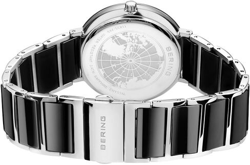 ساعة بيرينغ النسائية بحركة كوارتز - مجموعة السيراميك مع الفولاذ المقاوم للصدأ/السيراميك وزجاج الياقوت 11435-XXX ساعات سوار - مقاومة للماء: 5 ATM in Kuwait