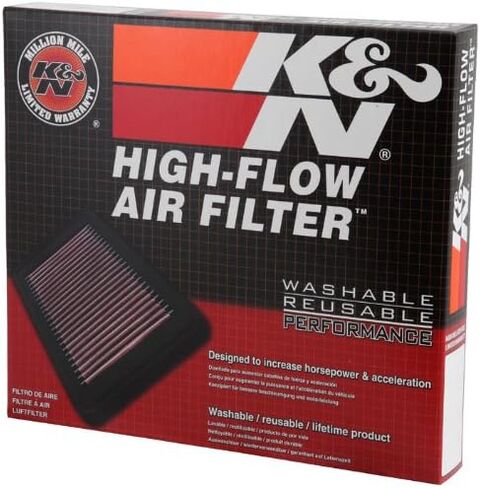K&N Engine Air Filter: Increase Power & Towing, Washable, Premium, Replacement Air Filter: Compatible with 2015-2019 Chevy/GMC Colorado and Canyon, 33-5030 in Saudi Arabia