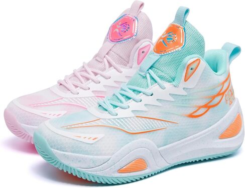 Womens Mens Basketball Shoes Breathable Non Slip Fashion Sneakers Comfortable Unisex-Adult Outdoor Sport Shoe in Kuwait