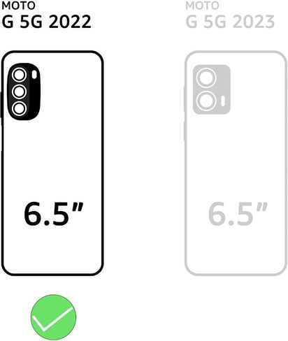 SUANPOT لهاتف Motorola Moto G 5G 2022 حافظة محفظة 【RFID Blocking】 حامل بطاقة الائتمان، حافظة هاتف من جلد البولي يوريثان قابلة للطي وغطاء مقاوم للصدمات للنساء والرجال لهاتف Moto G 5G (أسود) in Kuwait