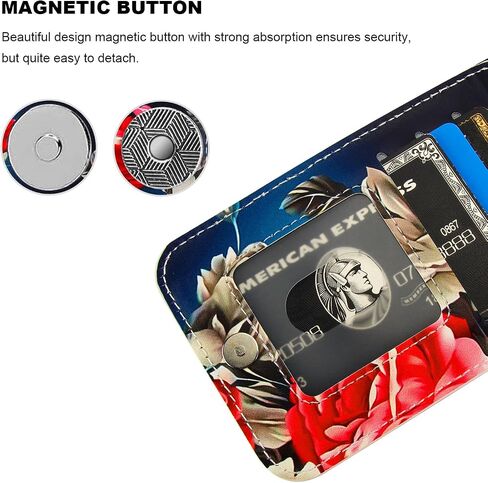 Vaburs Compatible with iPhone 14 Pro Max Case Wallet with Credit Card Holder, White Leopard Cheetah Pattern Flip Premium PU Leather Magnetic Closure Shockproof Protective Cover 6.7" in Kuwait