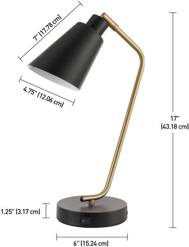 Globe Electric 52095 Belmont Desk Lamp in Saudi Arabia