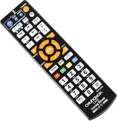 CHUNGHOP Universal IR Learning Remote Control للتلفزيون الذكي VCR CBL DVD SAT STR-TV CD VCD HI-FI، لجميع العلامات التجارية IR Remote 3 في 1 وحدة تحكم قابلة للبرمجة L336 in Saudi Arabia