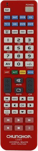 CHUNGHOP Universal IR Learning Remote Control للتلفزيون الذكي VCR CBL DVD SAT STR-TV CD VCD HI-FI، لجميع العلامات التجارية IR Remote 3 في 1 وحدة تحكم قابلة للبرمجة L336 in Saudi Arabia