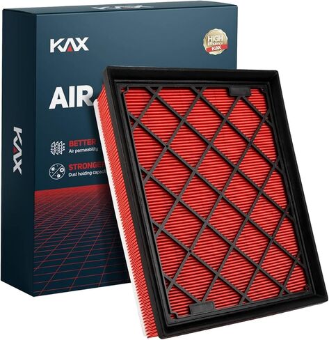 KAX Engine Air Filter, GAF069 (CA11480) Air Filter Replace for Ford Edge 2015-2023, Ford Fusion 2013-2020, Lincoln MKX 2015-2018, MKZ 2013-2020, Nautilus 2019-2023, Continental 2017-2020 in Kuwait