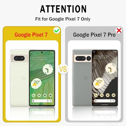 Compatible with Google Pixel 7 Case, with Belt Clip Holster Heavy Duty Rugged Shockproof Full Body Protection Kickstand Phone case for Google Pixel 7 6.3-inch 2022 (Black) in Saudi Arabia