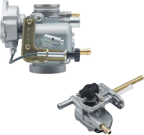 المكربن ​​+ صمام الوقود بيتكوك لـ Su-zuki Ozark LTZ 250 Quadsport 250 Carb 2004-2009 LTF 250 2x4 2WD 2002-2009 مفتاح إيقاف، 13200-05G01 in Saudi Arabia
