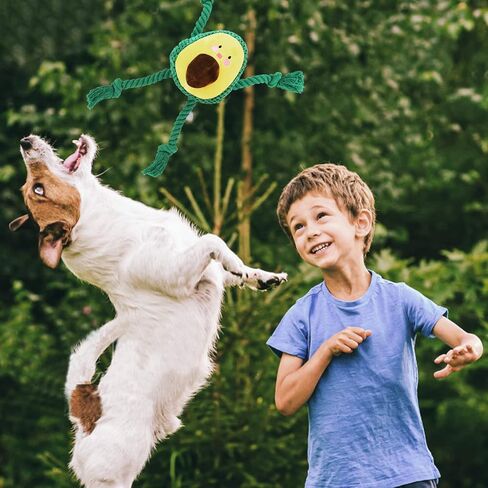 Dog Toys for Boredom and Stimulating,Avocado Dog Toys Squeaky Dog Toys Plush Dog Toys for Aggressive Chewers Pet Toys for Large Dogs Medium, Small Dogs in Saudi Arabia