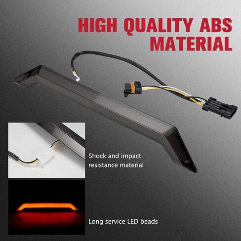 A & UTV PRO Front Fang Accent Lights Kit, Signature Light with Yellow LED Turn Signal for 2014-2018 Polaris RZR XP 4 1000, 2015-2020 RZR 900 XC 900S Accessories, Street Legal Plug-n-Play, 2PCS in Saudi Arabia