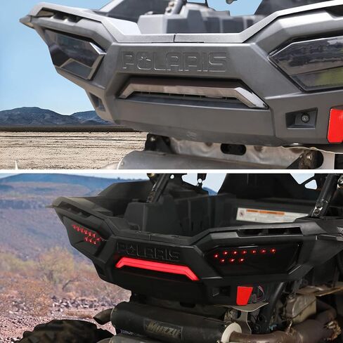 A & UTV PRO Front Fang Accent Lights Kit, Signature Light with Yellow LED Turn Signal for 2014-2018 Polaris RZR XP 4 1000, 2015-2020 RZR 900 XC 900S Accessories, Street Legal Plug-n-Play, 2PCS in Saudi Arabia