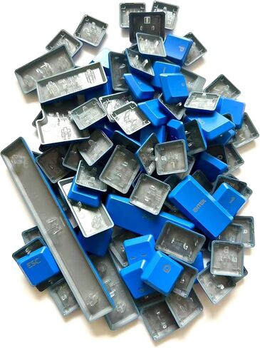 LZYDD Backlit KeyCap for Logitech G915TKL G915 G913 G815 G813 Keyboard keycaps, 111 Full Keys. Replacement Keycaps DIY Colored Keycaps (Black) in Saudi Arabia