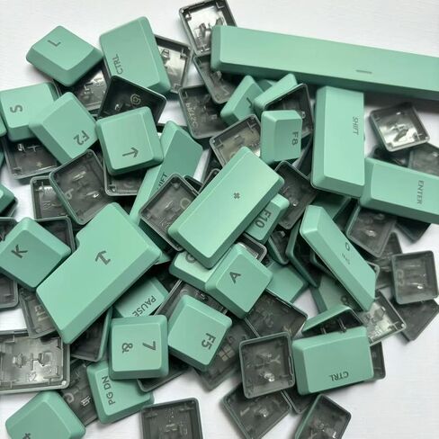 LZYDD Backlit KeyCap for Logitech G915TKL G915 G913 G815 G813 Keyboard keycaps, 111 Full Keys. Replacement Keycaps DIY Colored Keycaps (Black) in Saudi Arabia