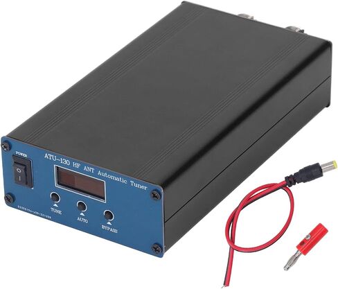 ATU-130 Automatic Antenna Tuner 1.8‑50MHz 200W Aluminum Alloy Shell Miniature Shortwave Automatic Antenna Tuner for Home in Saudi Arabia