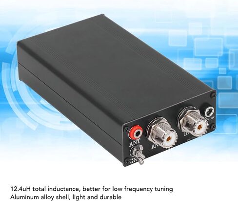 ATU-130 Automatic Antenna Tuner 1.8‑50MHz 200W Aluminum Alloy Shell Miniature Shortwave Automatic Antenna Tuner for Home in Saudi Arabia