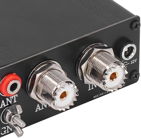 ATU-130 Automatic Antenna Tuner 1.8‑50MHz 200W Aluminum Alloy Shell Miniature Shortwave Automatic Antenna Tuner for Home in Saudi Arabia