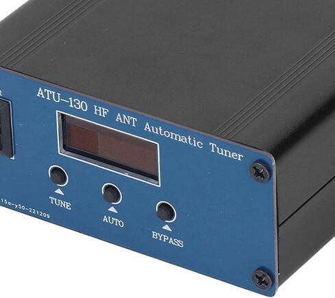 ATU-130 Automatic Antenna Tuner 1.8‑50MHz 200W Aluminum Alloy Shell Miniature Shortwave Automatic Antenna Tuner for Home in Saudi Arabia