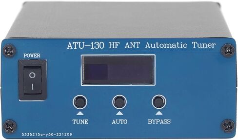 ATU-130 Automatic Antenna Tuner 1.8‑50MHz 200W Aluminum Alloy Shell Miniature Shortwave Automatic Antenna Tuner for Home in Saudi Arabia