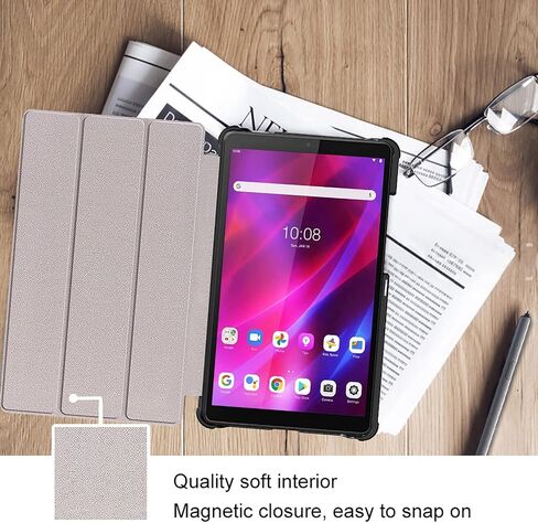 حافظة ProCase لجهاز Lenovo 8.0 بوصة Tab M8 Gen 3 2022/ Smart Tab M8 Gen 3 2022/Tab M8 HD LTE 2021/ Tab M8 HD/Smart Tab M8/Tab M8 FHD 2019، غطاء حماية نحيف ذو هيكل صلب لجهاز Lenovo M8 8 بوصة - أسود in Kuwait