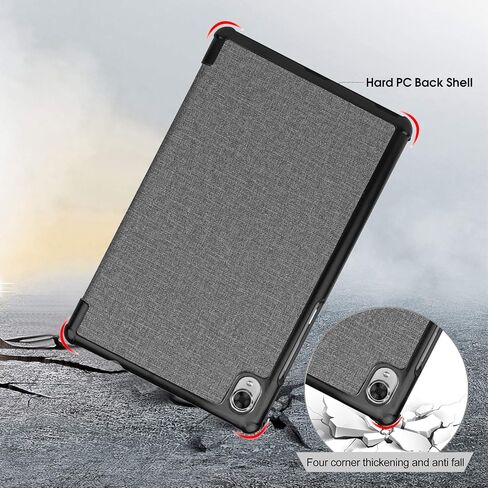 حافظة ProCase لجهاز Lenovo 8.0 بوصة Tab M8 Gen 3 2022/ Smart Tab M8 Gen 3 2022/Tab M8 HD LTE 2021/ Tab M8 HD/Smart Tab M8/Tab M8 FHD 2019، غطاء حماية نحيف ذو هيكل صلب لجهاز Lenovo M8 8 بوصة - أسود in Kuwait