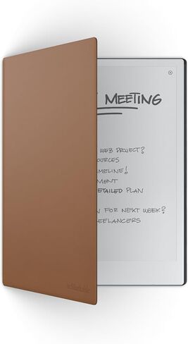reMarkable Book Folio Official reMarkable 2 Case | Slim, Premium Leather Case in Sepia Brown | Stylish Protection for Your reMarkable 2 Tablet in Saudi Arabia