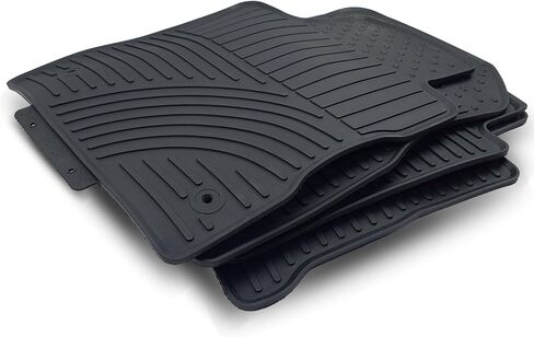 Fits 2018-2023 Nissan Kicks Floor Mats Front & 2nd Row Seat Liner Set 3D Custom Fit All-Weather Full Set Liners, Black in Saudi Arabia