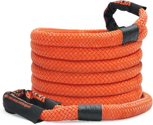 VEVOR 1" x 20' Kinetic Recovery Tow Rope 38,000 lbs, Heavy-Duty Off Road Snatch Strap, Extreme Duty 30% Elasticity Energy Snatch Strap for Jeep Car Truck ATV UTV SUV Tractor in Saudi Arabia