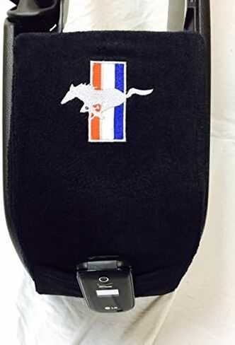 Seat Armour KAMUB95-04 Black Konsole Armour Center Console Cover for Ford Mustang, 1995 - 2004, Black in Saudi Arabia